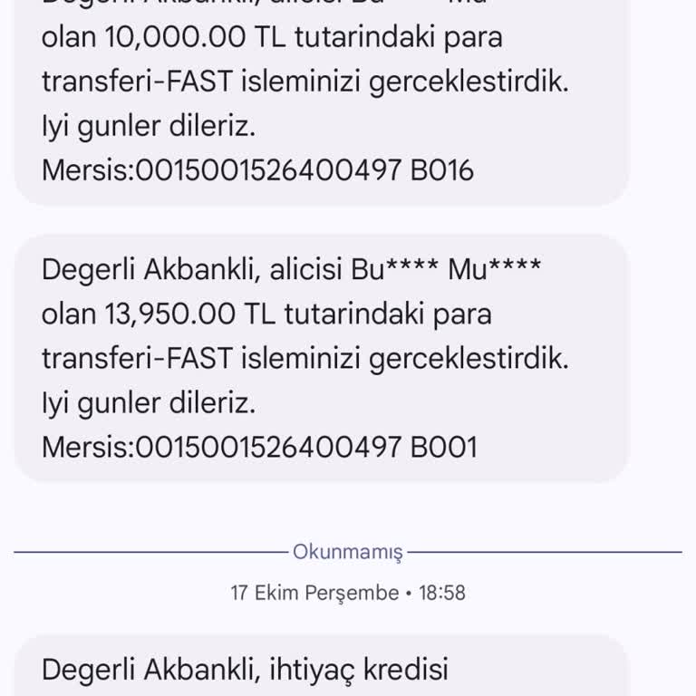 Akbank'ın Yanıltıcı Kredi Teklifleri Ve Destek Eksikliği