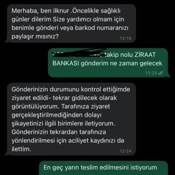 Kredi Kartım 20 Gündür Teslim Edilmiyor