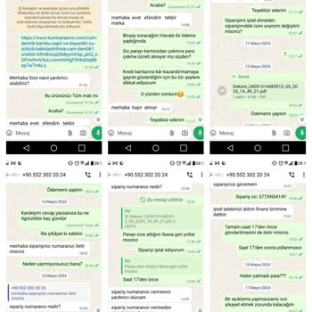 İade Edilmeyen Para Ve Yanıtsız Kalan Mesajlar