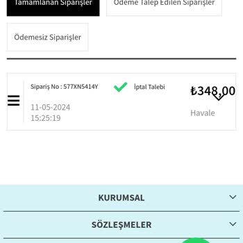 İade Edilmeyen Para Ve Yanıtsız Kalan Mesajlar