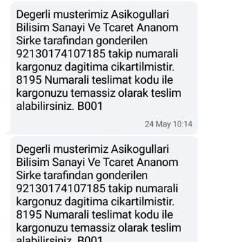 İade Edilmeyen Para Ve Yanıtsız Kalan Mesajlar