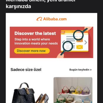 Alibaba İptal Edilen Üyelik Sonrası Sürekli Gelen Reklam Mailleri!