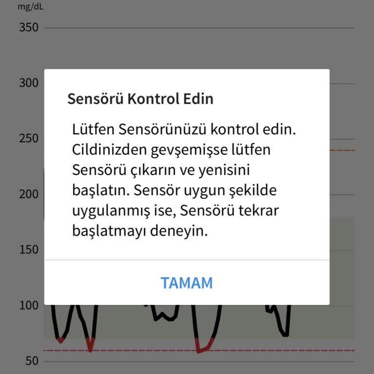 Yeni Sensör Sorunu Ve Tekrarlayan Uyarılar