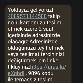 Aras Kargo'nun Keyfi Dağıtım Sorunu