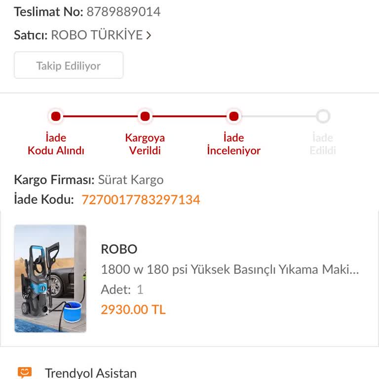 İade Sürecinde Yaşanan Gecikme