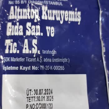 Ayçekirdeği Paketinde Fare Ölüsü Şoku