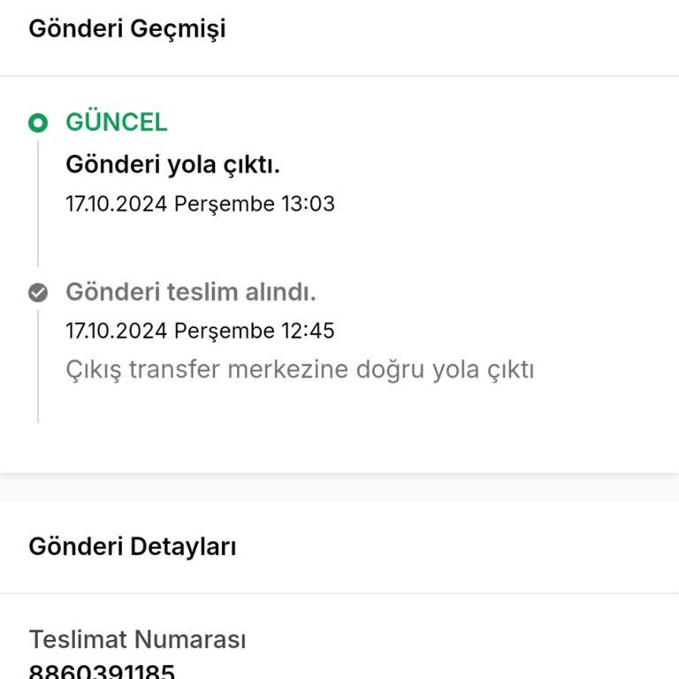 Teslim Edilmeyen Ürün Ve Kargo Sorunu
