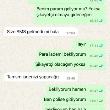Kargoda Yaşanan Sorun Ve İade Talebi