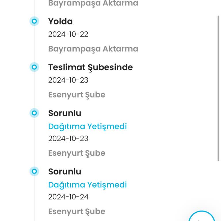 Kargoist Firması Teslimat Gecikmesi Ve İletişim Sorunu