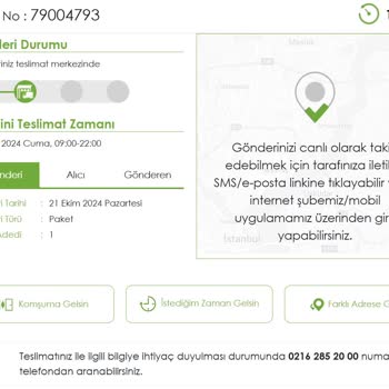 Geciken Teslimat Ve Yetersiz Müşteri Hizmetleri