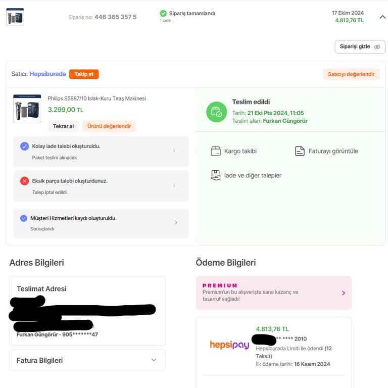 Hepsiburada Ve Philips Arasında Kayıp Tıraş Makinesi Krizi