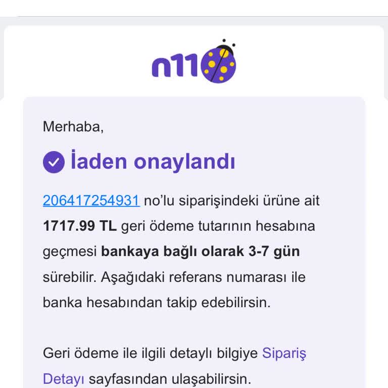 Para İadesi Bekleyen Müşteri Mağduriyeti