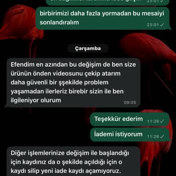 Yanlış Numara Ve Defolu Ürün Sorunu