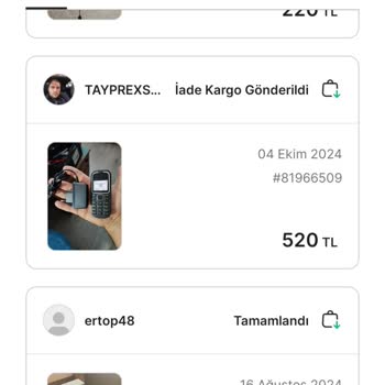 İade Sürecinde Yaşanan Sorunlar Ve İletişim Eksikliği