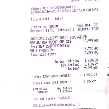 Media Markt İade Sorunu: Yanlış Fatura Bedeli