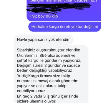 Semihkurtulmusmodaa'nın Müşteri Memnuniyetsizliği