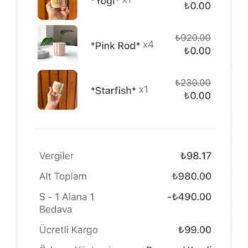 Eksik Ürün Ve İletişimsizlik