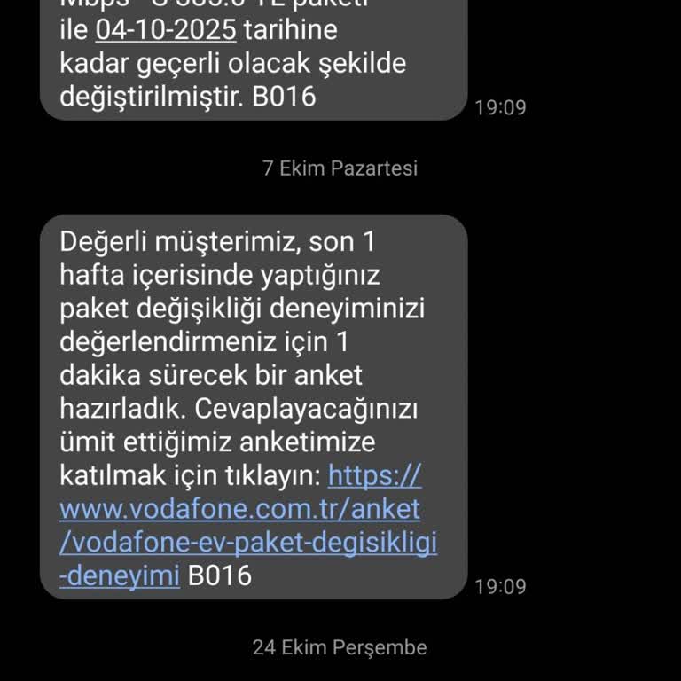 Bilgim Dışında Yapılan Paket Değişiklikleri Ve Uzun Bekleme Süresi