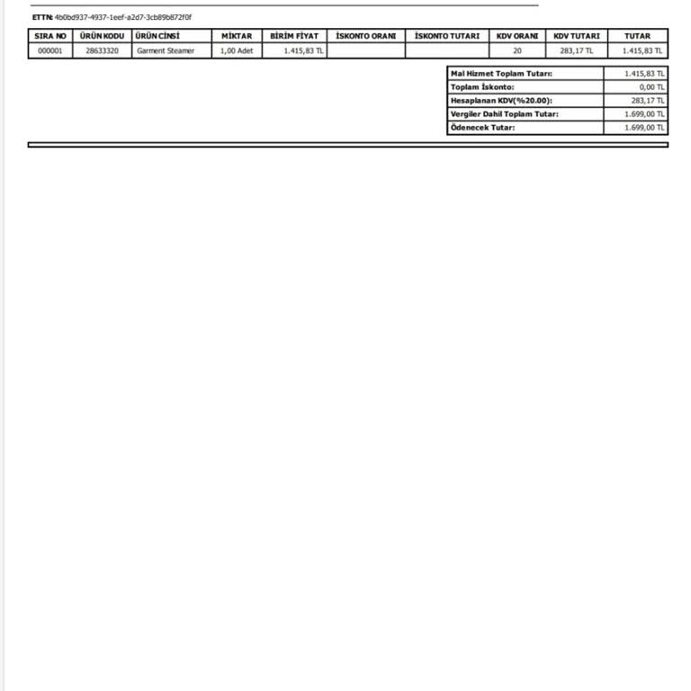 Kärcher'den Sipariş Verdim, Ürün Gelmedi!