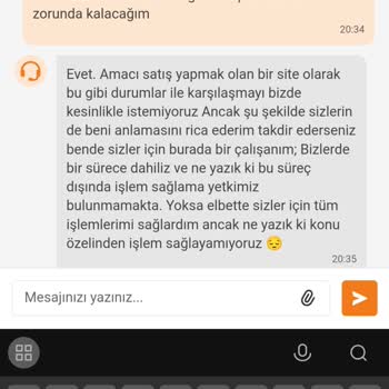 Haksız İptal Edilen Sipariş