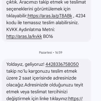 Aras Kargo Kargo Teslimatında Yaşanan Kaos Ve Yanıltıcı Mesajlar
