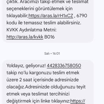 Aras Kargo Kargo Teslimatında Yaşanan Kaos Ve Yanıltıcı Mesajlar