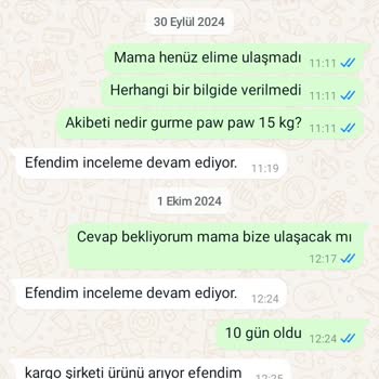 Kayıp Kedi Maması Ve İade Sürecindeki Sorunlar