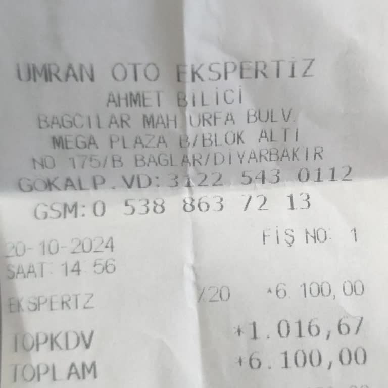 Ekspertiz Raporu Yanlış Yönlendirme Ve Müşteri Mağduriyeti