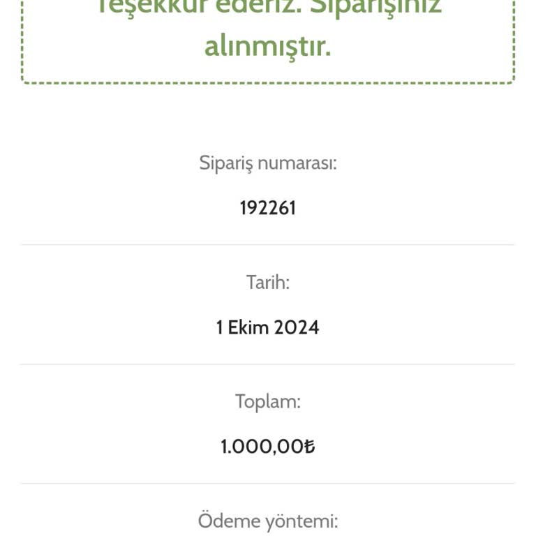 Siparişim Teslim Edilmiyor Ve İlgisizlikle Karşılaşıyorum