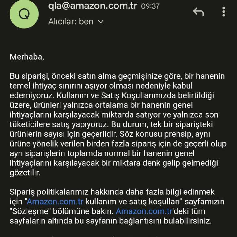 Amazon Promosyon Hediyemi Kullanamıyorum!