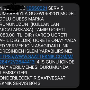 Saat Tamirinde Yaşanan Sorunlar Ve Müşteri Mağduriyeti