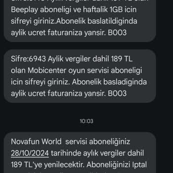 İzinsiz Abonelik Yenileme Sorunu