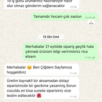Ürün Teslimatında Sürekli Erteleme Sorunu