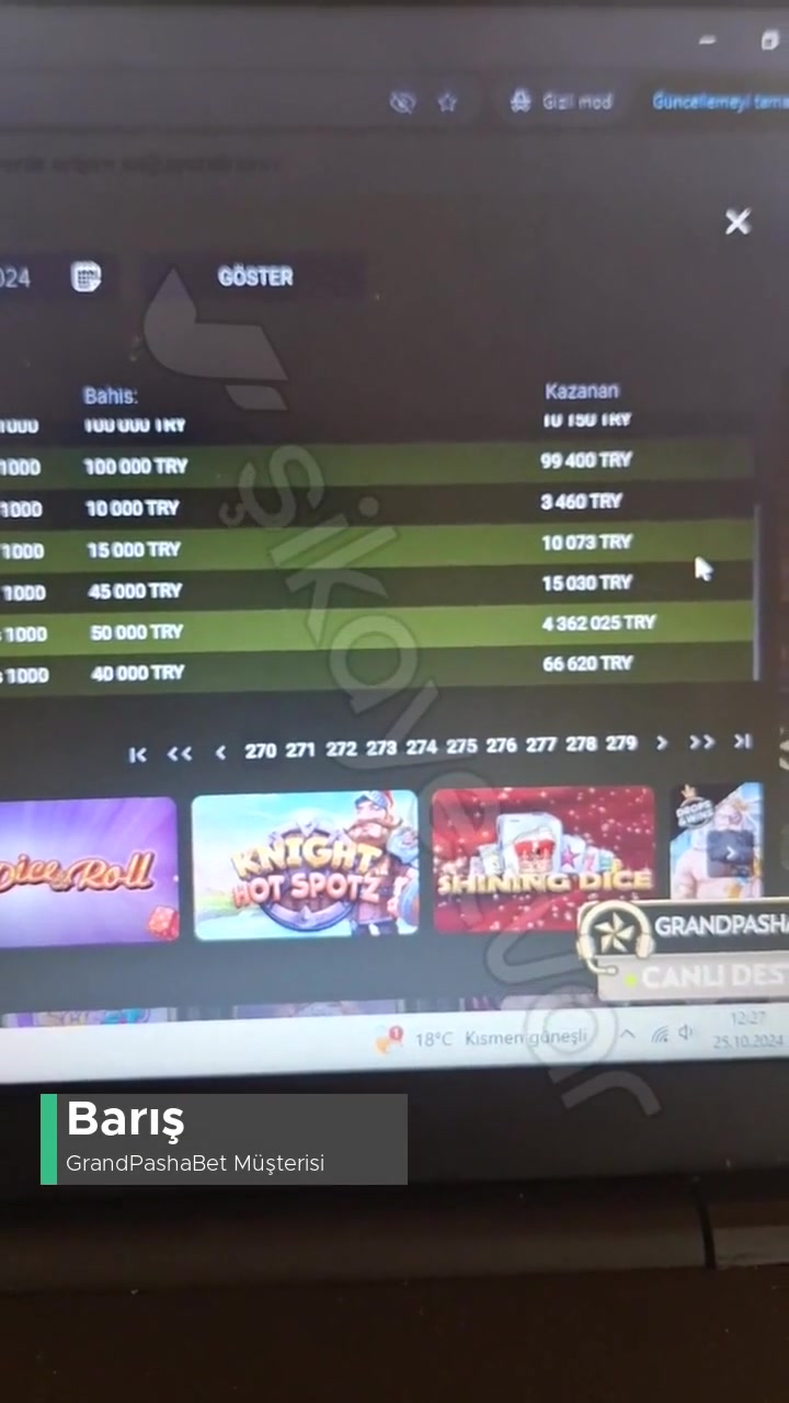 GrandPashaBet Güvenilmez Bir Site Paramı Vermediler! videonun kapak resmi