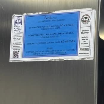 Giresun'da Güvenlik Sorunu: Asansör Kazaları Ve İdarenin İlgisizliği