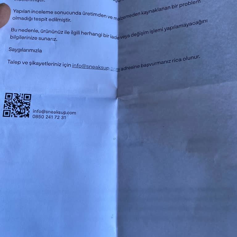 Ayakkabı Kalitesi Ve Müşteri Hizmeti Sorunu