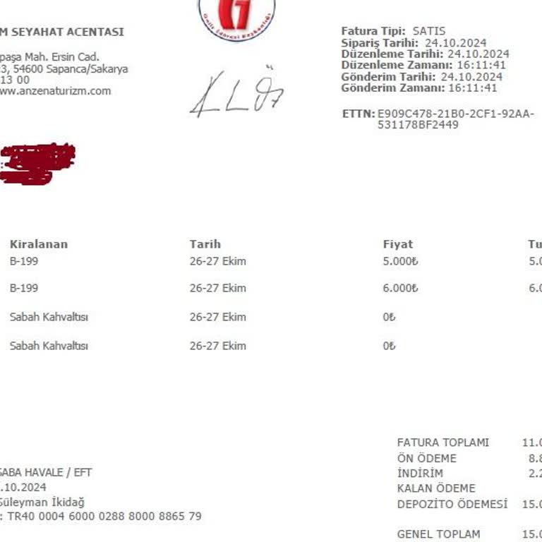 Yanıltıcı Rezervasyon Deneyimi