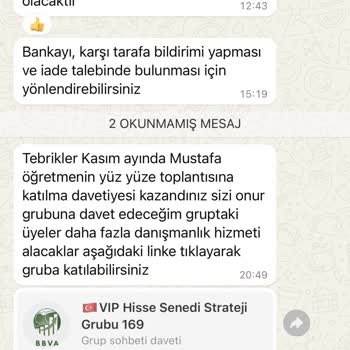 BBVA Yatırımda Karşılaştığım Sorunlar