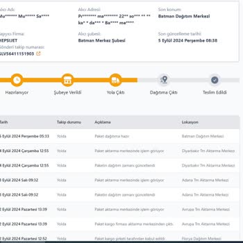 Kaybolan Kargo Ve İletişim Sorunu