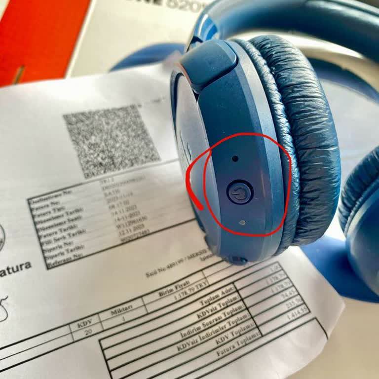 JBL 520 BT Kulaklığın Açma-Kapama Sorunu