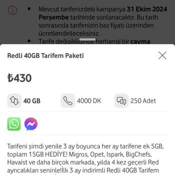 Vodafone'dan Yetersiz Tarife Seçenekleri Ve Artan Faturalar