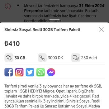 Vodafone'dan Yetersiz Tarife Seçenekleri Ve Artan Faturalar