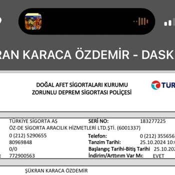 DASK İptalinde Yaşanan Sorun Ve Çifte Sigorta Mağduriyeti