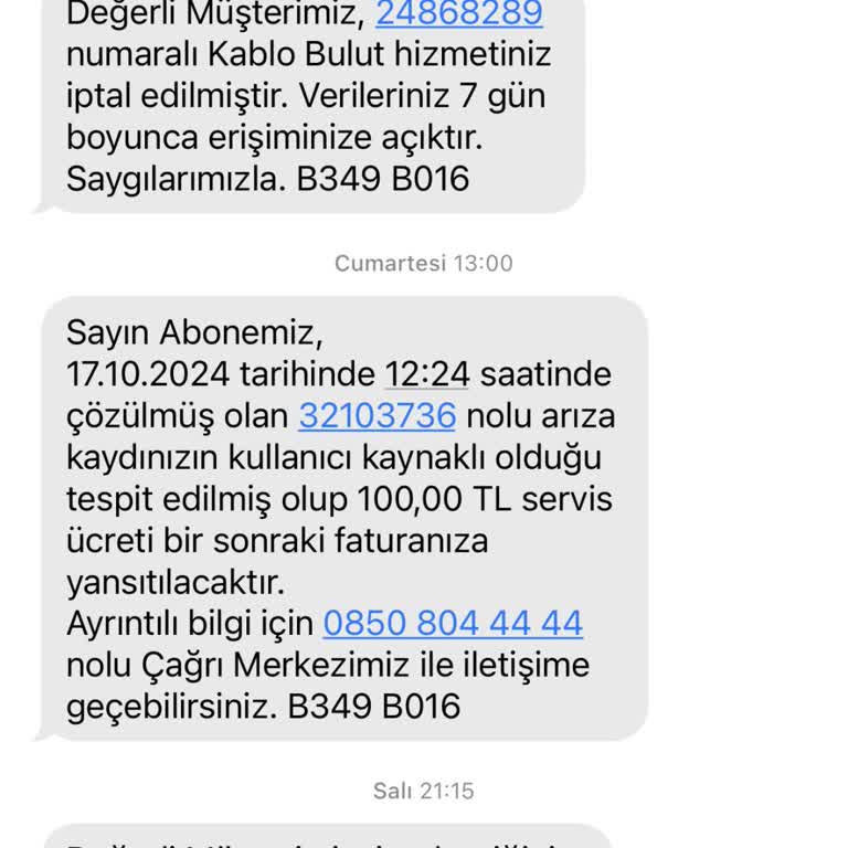TV Hizmeti Sonrası Beklenmedik Ekstra Ücretler