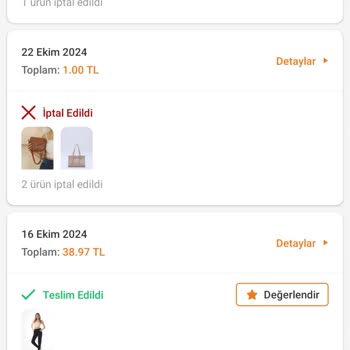 Trendyol Ve Shaka Çanta'nın Sipariş İptal Sorunu