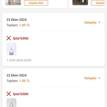 Trendyol Ve Shaka Çanta'nın Sipariş İptal Sorunu