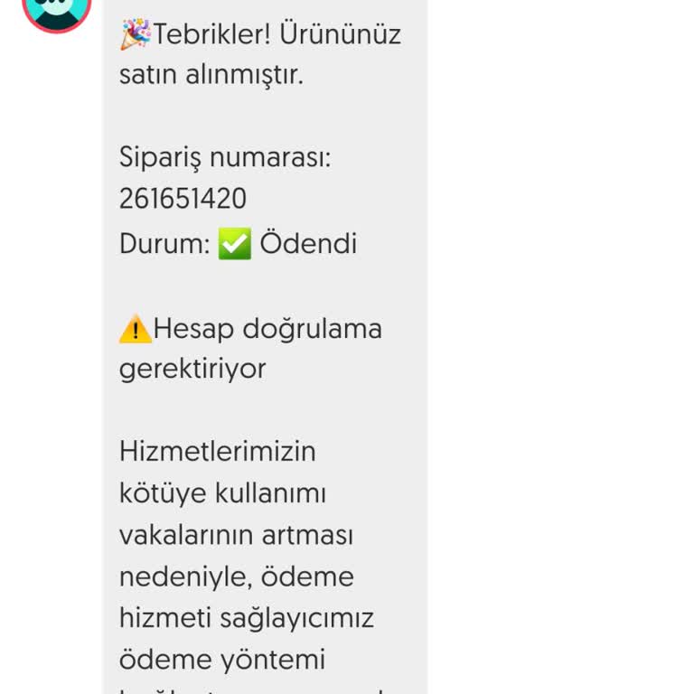 Letgo Üzerinden Gelen Yanıltıcı Bildirim Sorunu