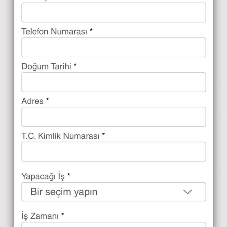 Yanıltıcı İş Başvuru Sitesi İle Kişisel Bilgilerim Tehlikede