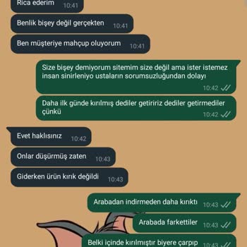 Mobilya Teslimatında Yaşanan Sürekli Aksaklıklar Ve Yanlış Bilgilendirme