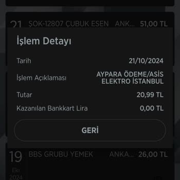 Aypara Asis Elektrik Tarafından Bilgim Dışında Para Kesintisi